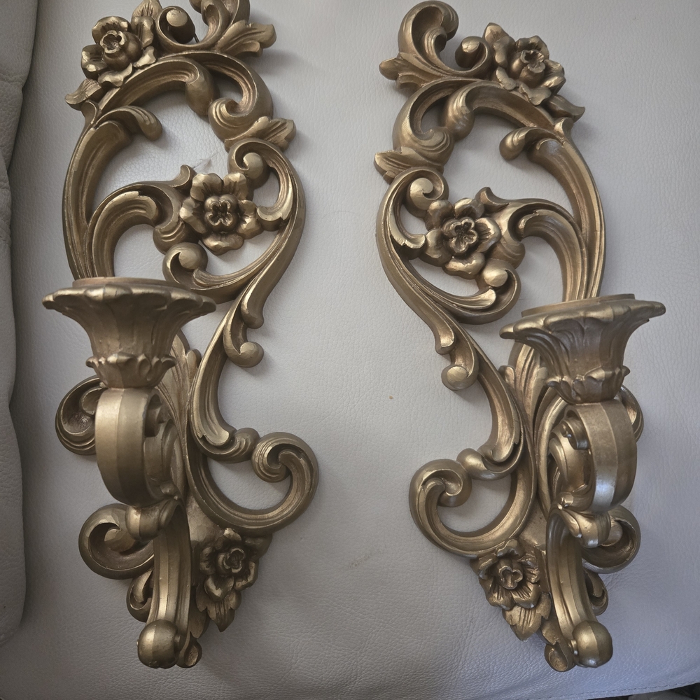 Elegant Gold Wall Sconces